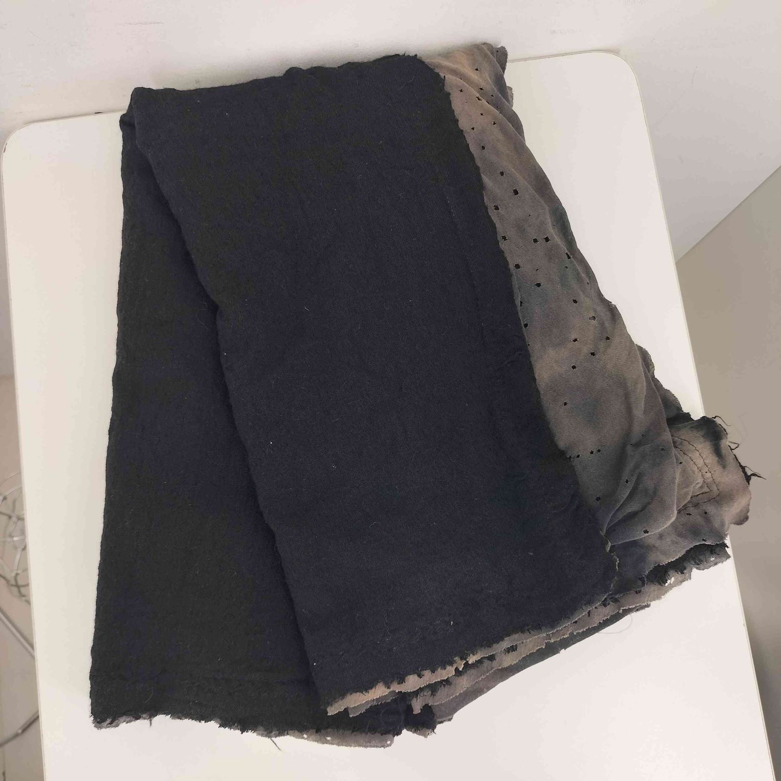 工場 アンダーカバーイズム UNDERCOVERISM ダメージストール メンズ 表記無