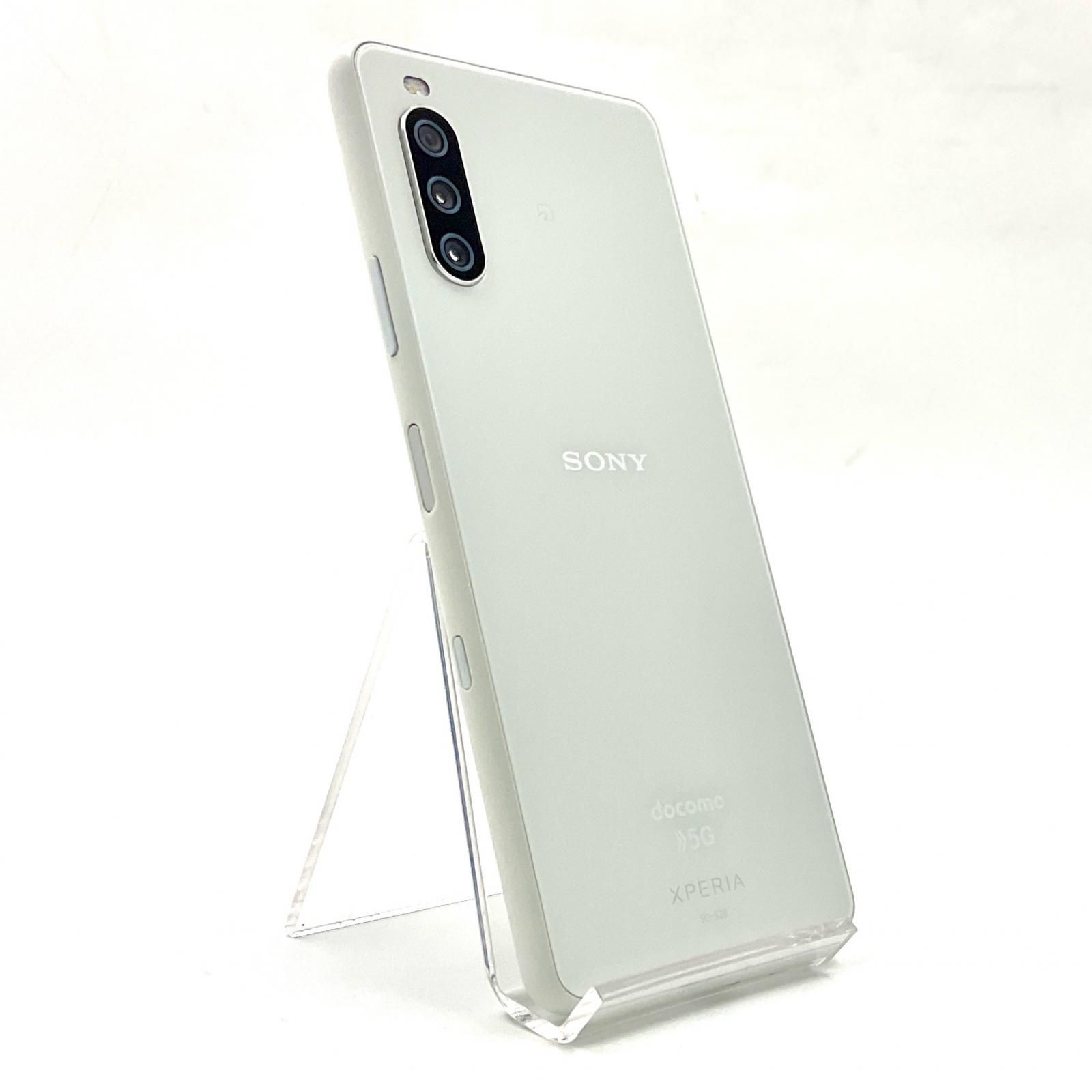 【全額返金保証】【最速発送】Sony Xperia 10 III 128GB ホワイト docomo SO-52B 超美品 動作確認済