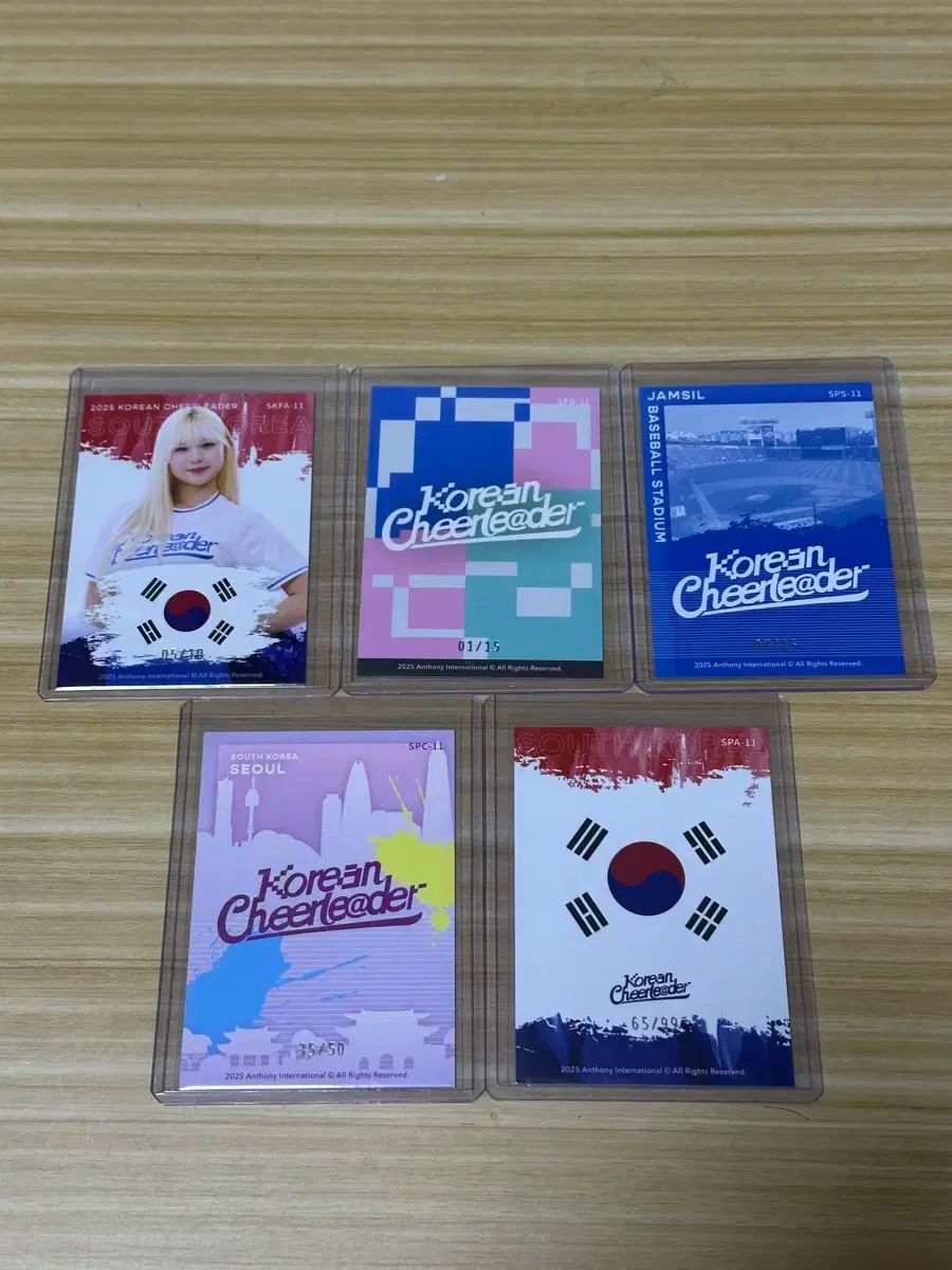 2025 コリアンチアリーダー アン ヘジ チアリーダーカード
