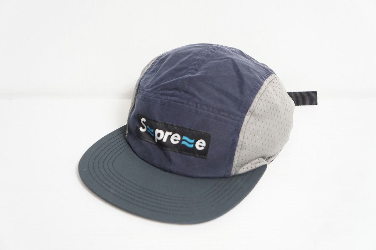 STAY HUNGRY Matti Rose ステイ ハングリー SPREE RIVER リップストップ ボックス ロゴ キャップ 帽子 紺1230O 2