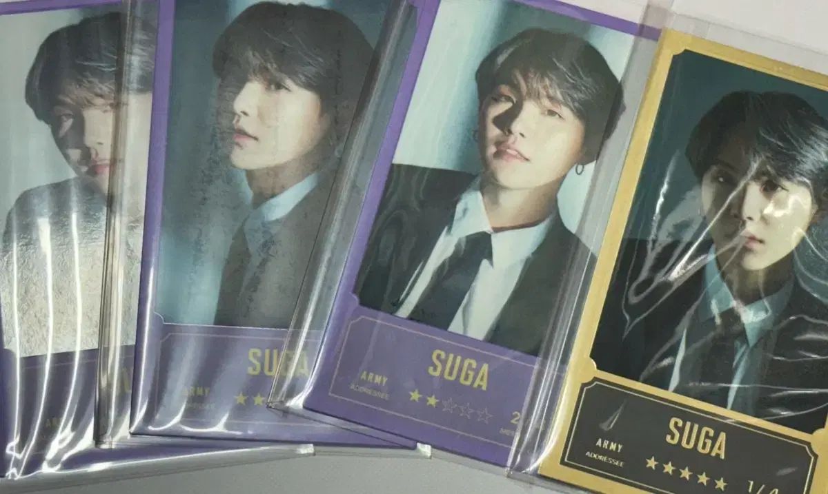 BTS SUGA トレカ (コメント) 【公式通販】