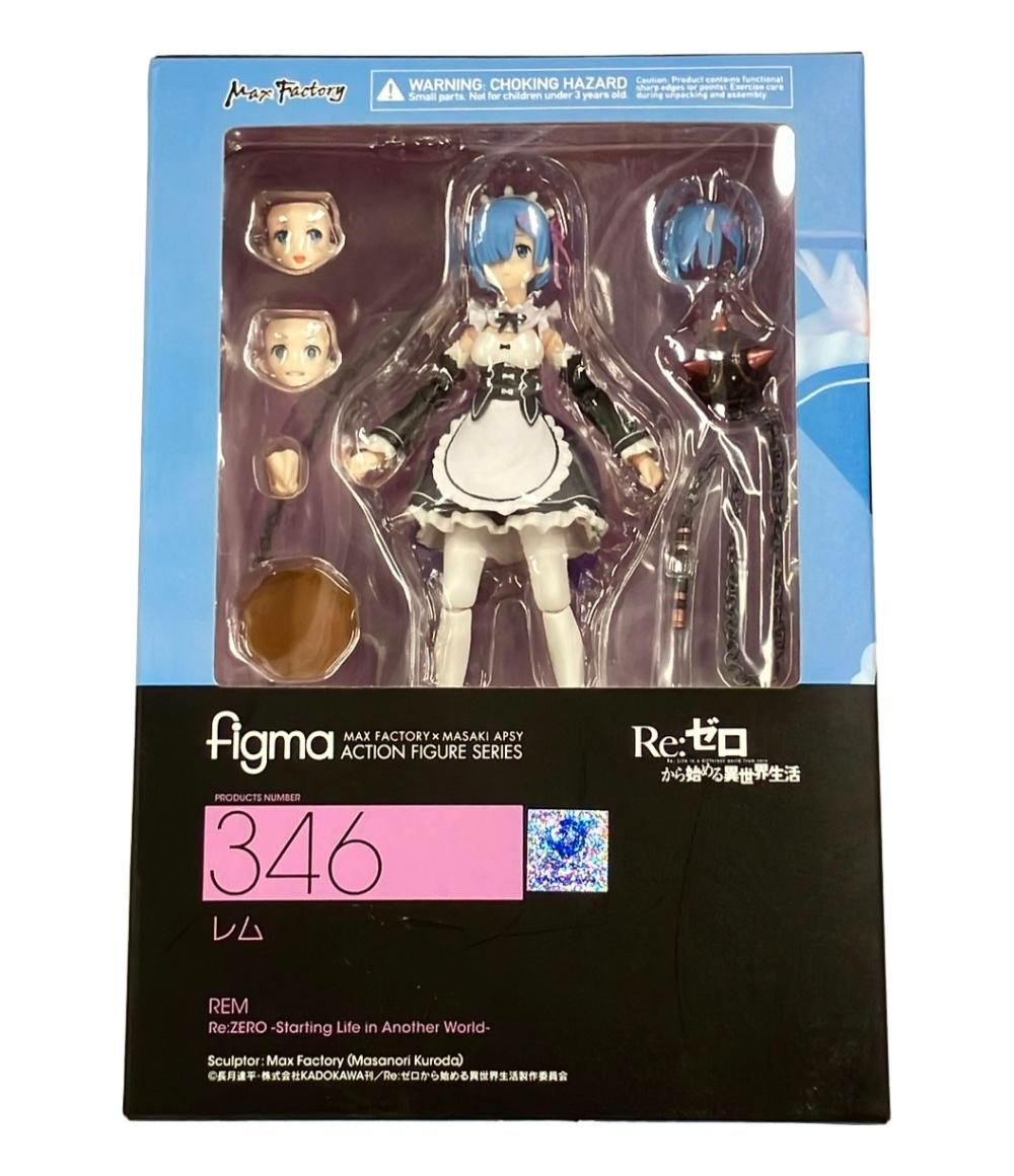 美品 Re:ゼロから始める異世界生活 figma フィギュア レム マックスファクトリー