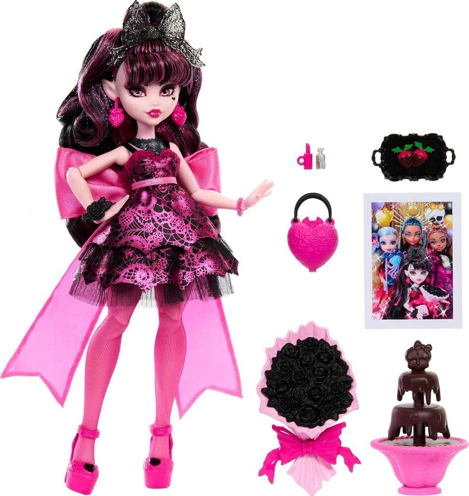 Amazon | Monster High Skullector Addams ファミリー人形 2個