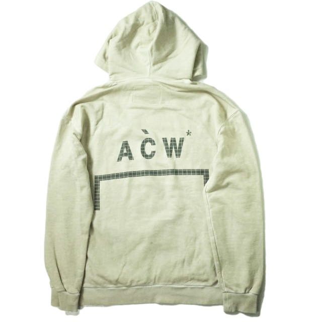 A-COLD-WALL ACW 染め加工 バックロゴ プルオーバーパーカー M - メルカリ