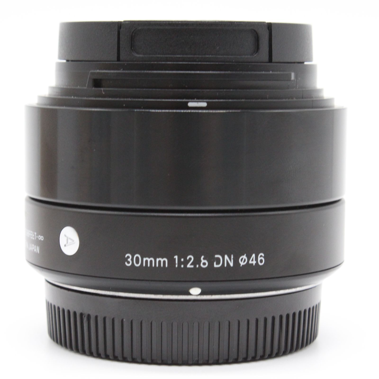 嬉しいフード付き！■美品■ SIGMA Art 30mm F2.8 DN ブラック マイクロフォーサーズ用