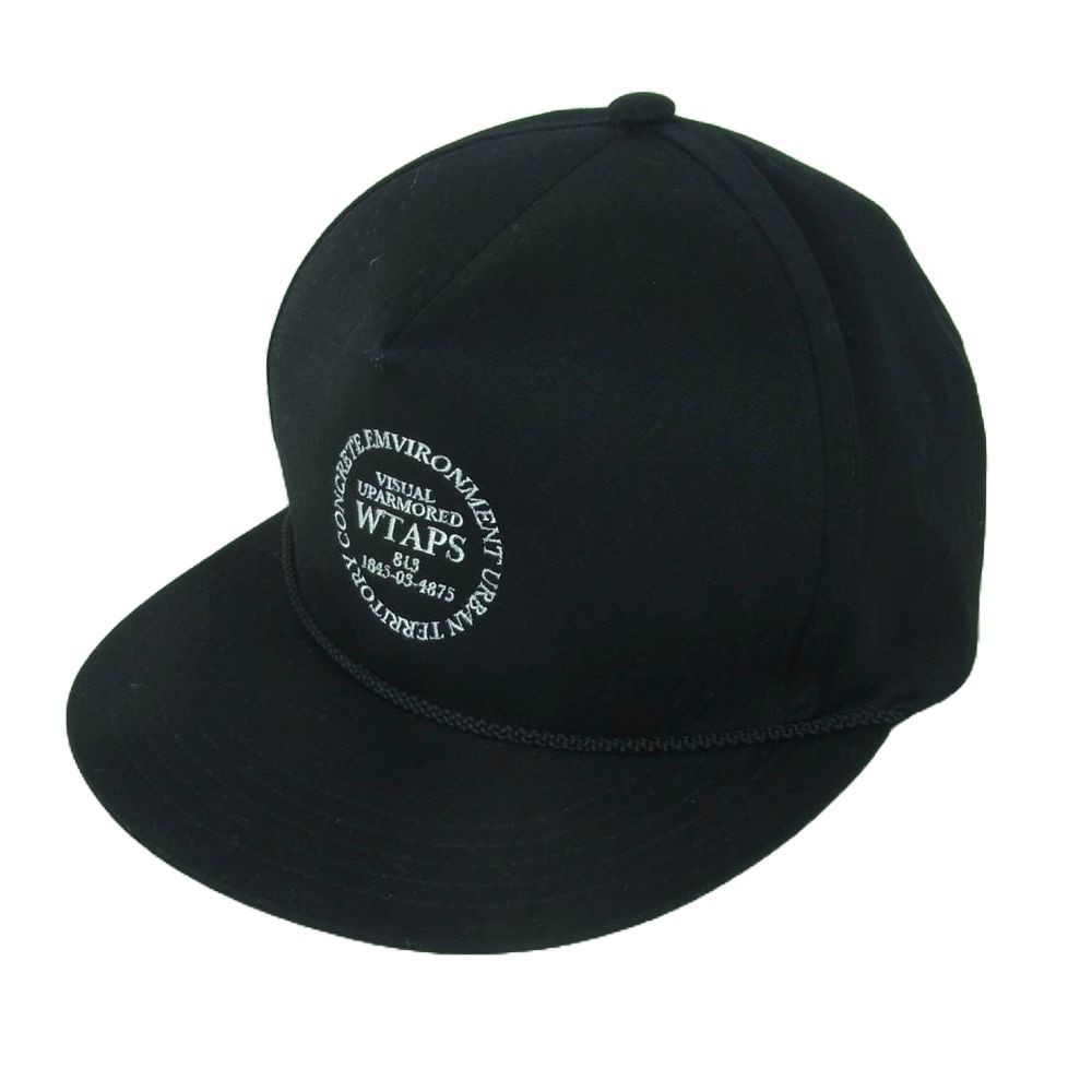 WTAPS ダブルタップス 23AW 232HCDT-HT12 Militia Cap CTPL Twill Ingredients Black ミリティア キャップ ツイル イングリーディエンツ 帽子 ブラック系 00