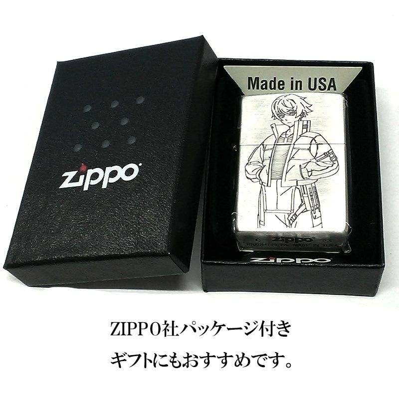 zippo SYNDUALITY Noir 両面デザイン 2023年製 ZIPPO ライター アニメ SYNDUALITY Noir ジッポ ブラック - メルカリ