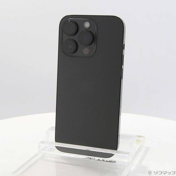 中古品〕 iPhone14 Pro 256GB スペースブラック MQ0Q3J／A SIM
