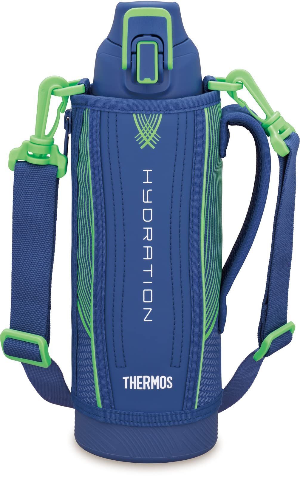 [新品・未使用]サーモス 水筒 真空断熱スポーツボトル 1L ブルーグリーン 保冷専用
