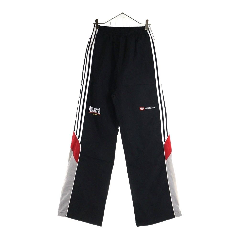 PROJECT G|R プロジェクトジーアール 25SS RETRO BAGGY NYLON TRACK PANTS レトロバギーナイロンパンツ ブラック PG25SSMB06