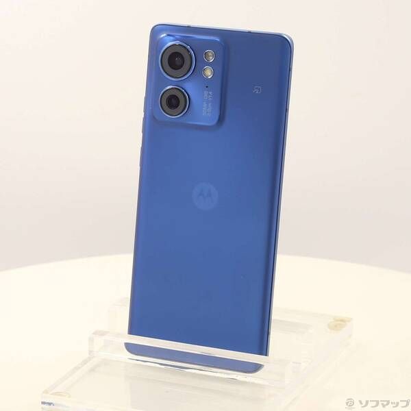中古品〕 motorola edge 40 256GB ルナブルー PAY50002JP SIM