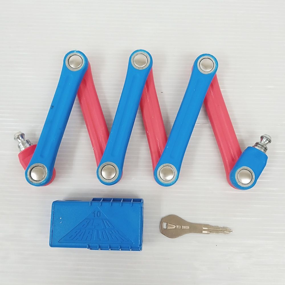 BL-10 レッドバロン　バイク用盗難防止ロック バーロック BL-10 レッドバロン チェーン バイク用 盗難防止