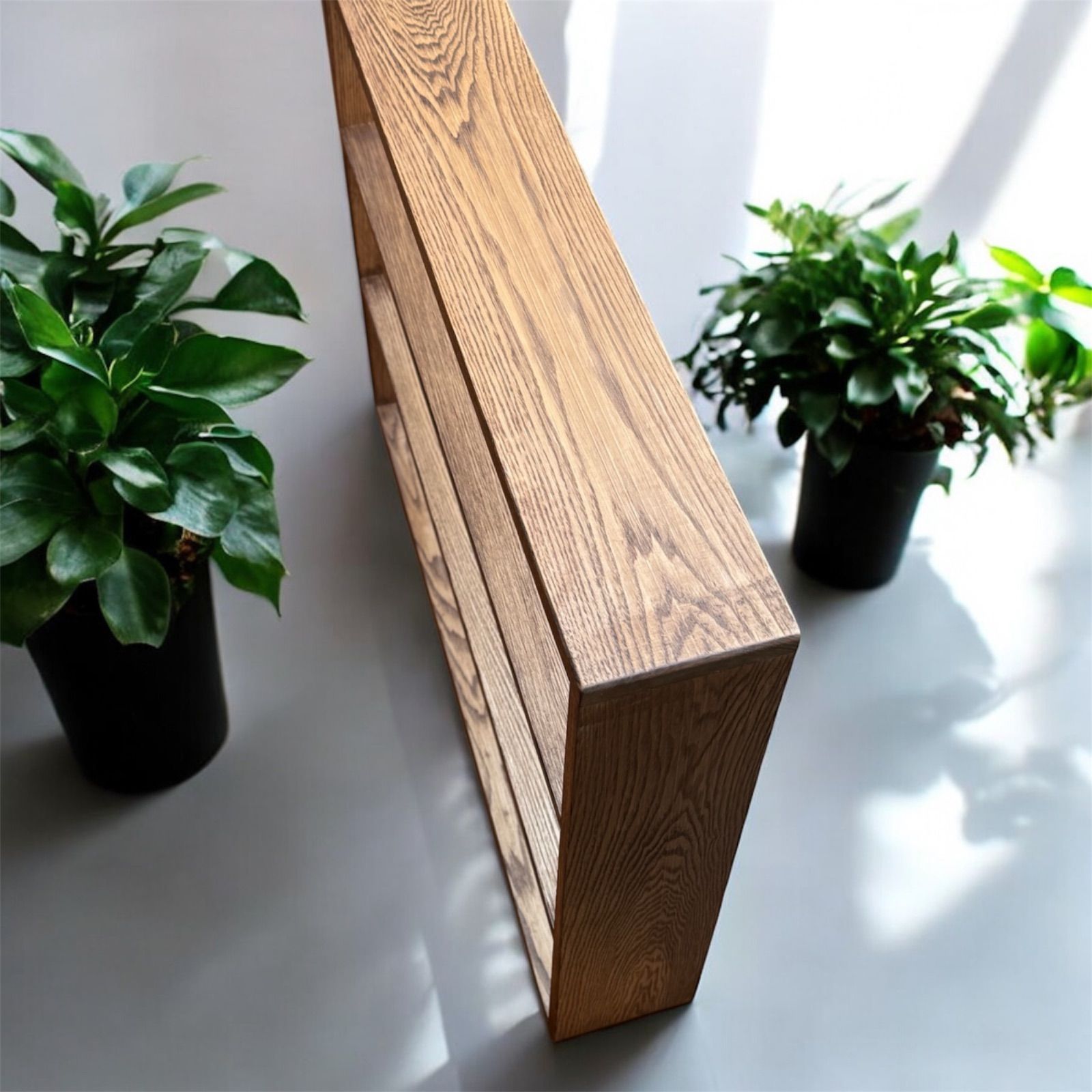 タモ無垢材の棚　スリムLサイズ タモ無垢材の棚 スリムLサイズ