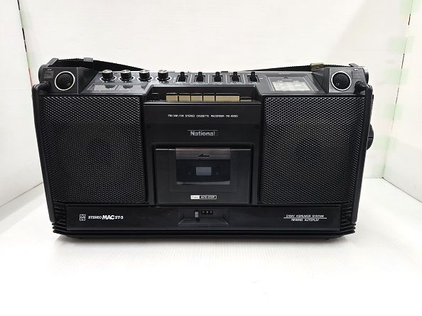 ナショナルRS-4250 ステレオMAC ST-5 ラジオカセットデッキ 当時品