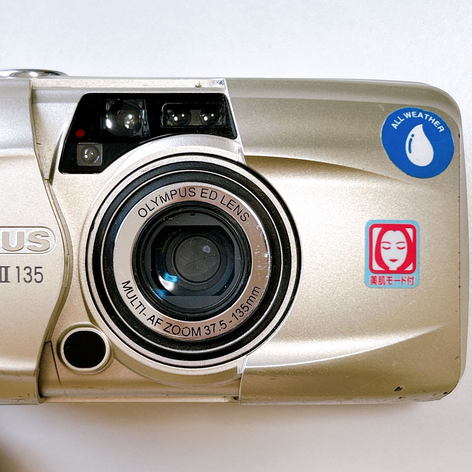OLYMPUS μ[mju:]-III 135 オリンパス ニュースリリース： 薄型ボディに大好評の美肌モード付き