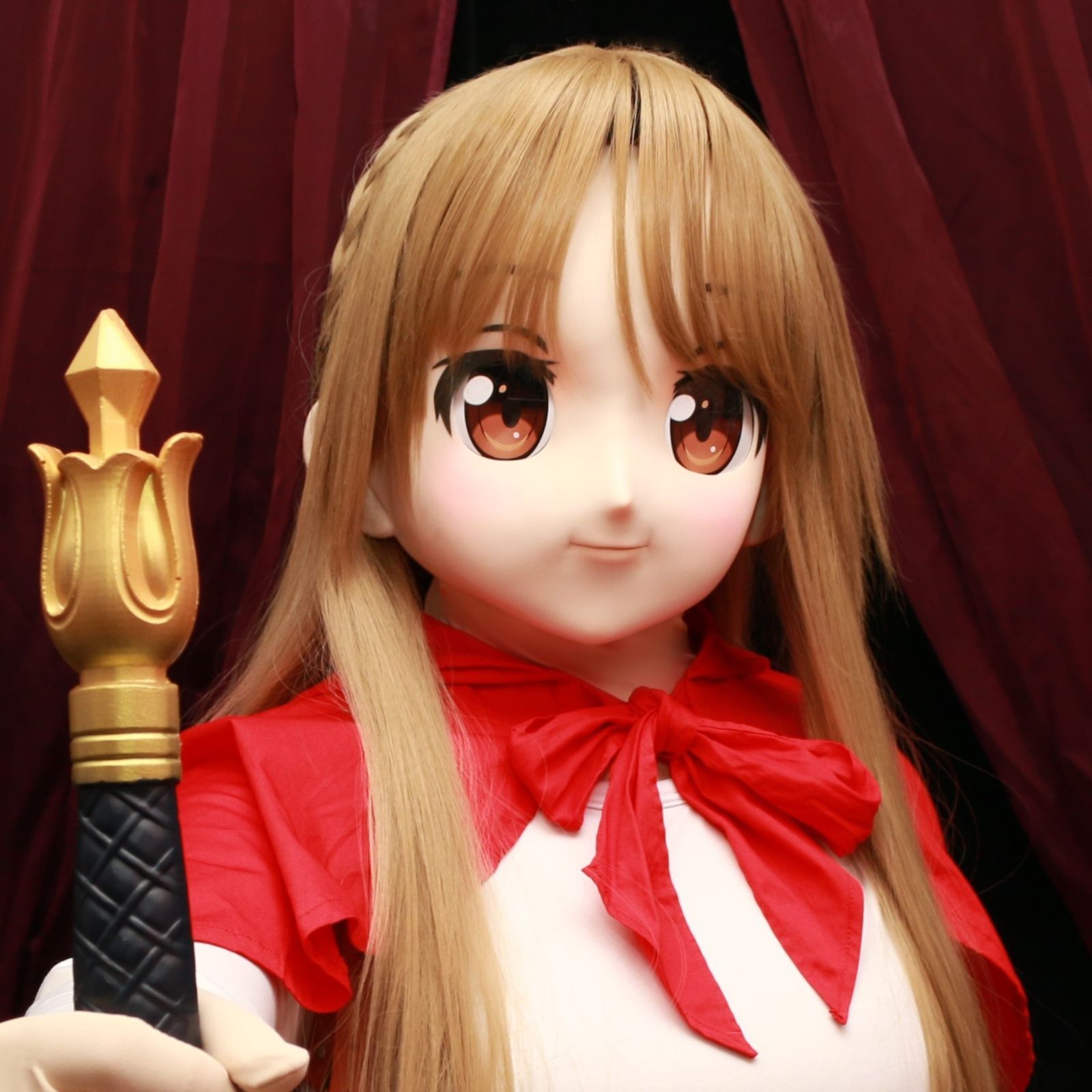 着ぐるみ　マスク　 コスプレ　コスチューム Yahoo!オークション - 美少衣装つき 全頭面 女戦士