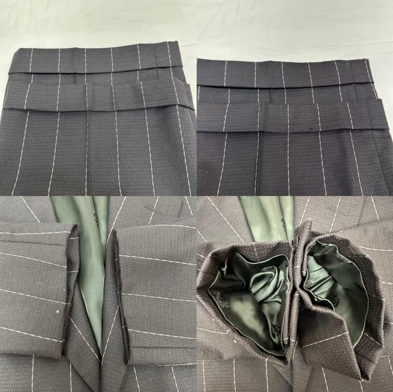 美品 ジャンニ ヴェルサーチ スーツ セットアップ ダブル メデューサ柄 GIANNI VERSACE ジャンニヴェルサーチ セットアップ メデューサ柄