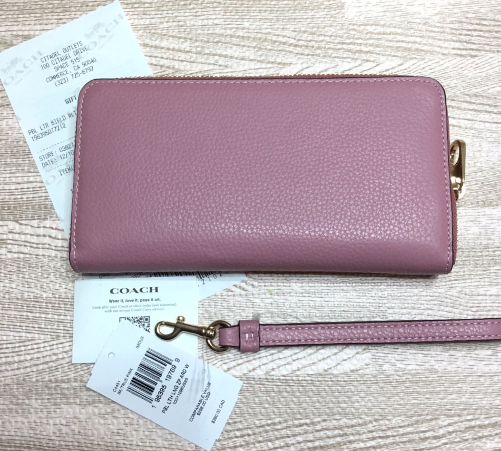 2年保証』 コーチアCOACH正規品、新品未使用長財布 新品未使用