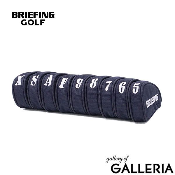 日本正規品 ブリーフィング ゴルフ ヘッドカバー ブランド 番手 BRIEFING GOLF クラブカバー アイアンカバー 9個 セット 撥水 丈夫 軽量 STANDARD SERIES SEPARATE IRON COVER STD BRG253G21
