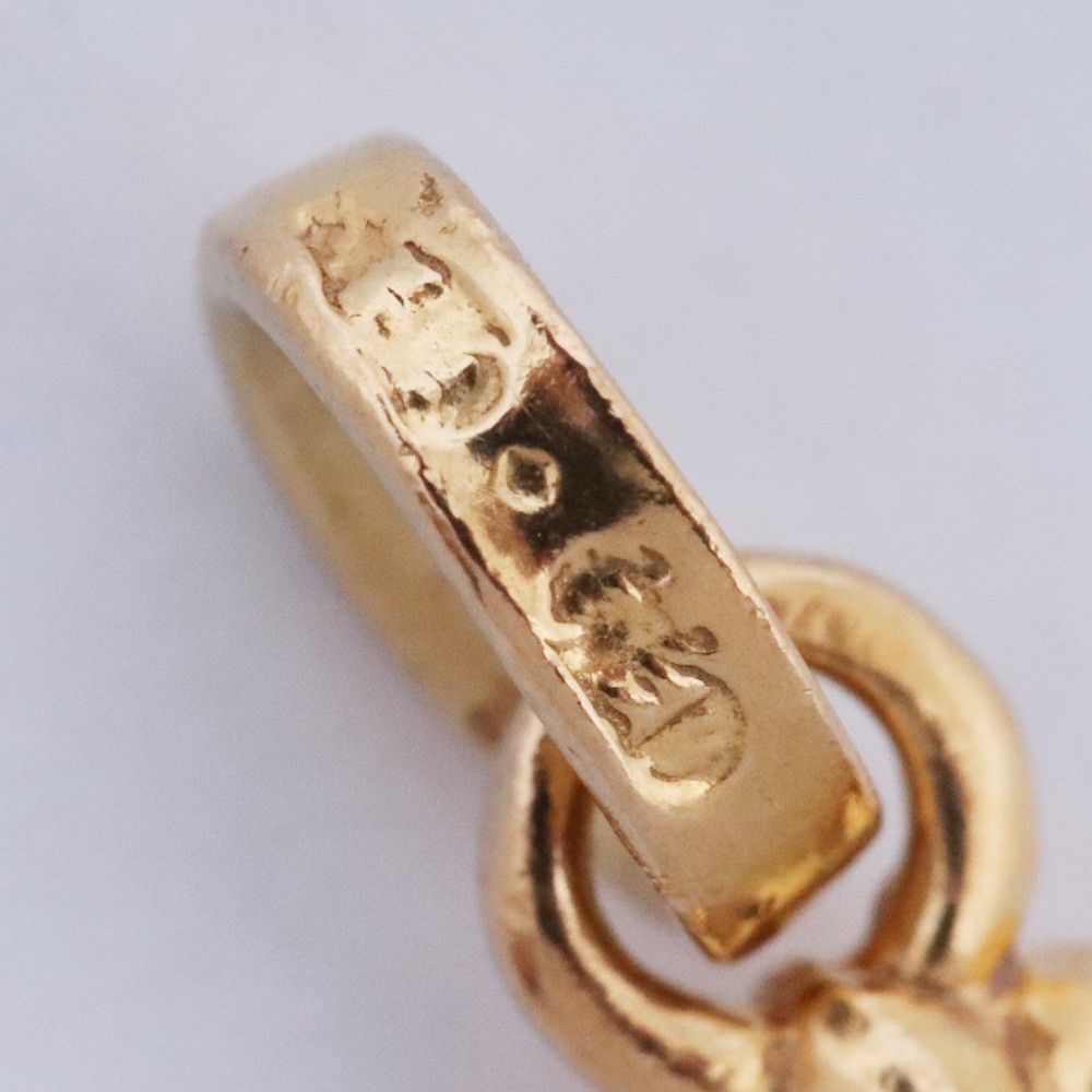 CHROME HEARTS CHクロスベビーファットチャーム 22K with 2P