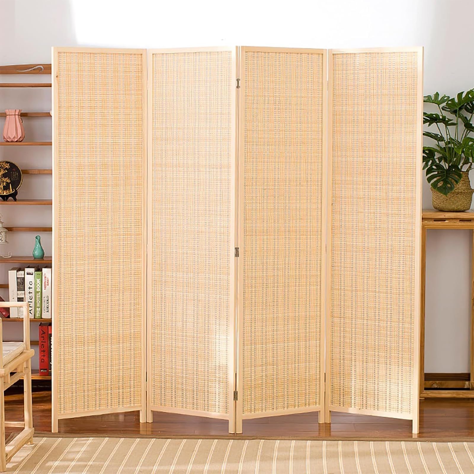 新着商品 目隠し 屏風 仕切り スクリーン 部屋 軽量 おしゃれ 高さ100|120|150|180cm 折りたたみ 3連|4連 飲食店 衝立 オフィス 間仕切り 事務所 パーテーション 3連- 幅120×奥行2×高さ100cm Fuyutu 仕切り式