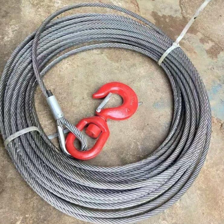 新品☆ ウインチワイヤー ケーブル ワイヤーロープ 電動ウインチ