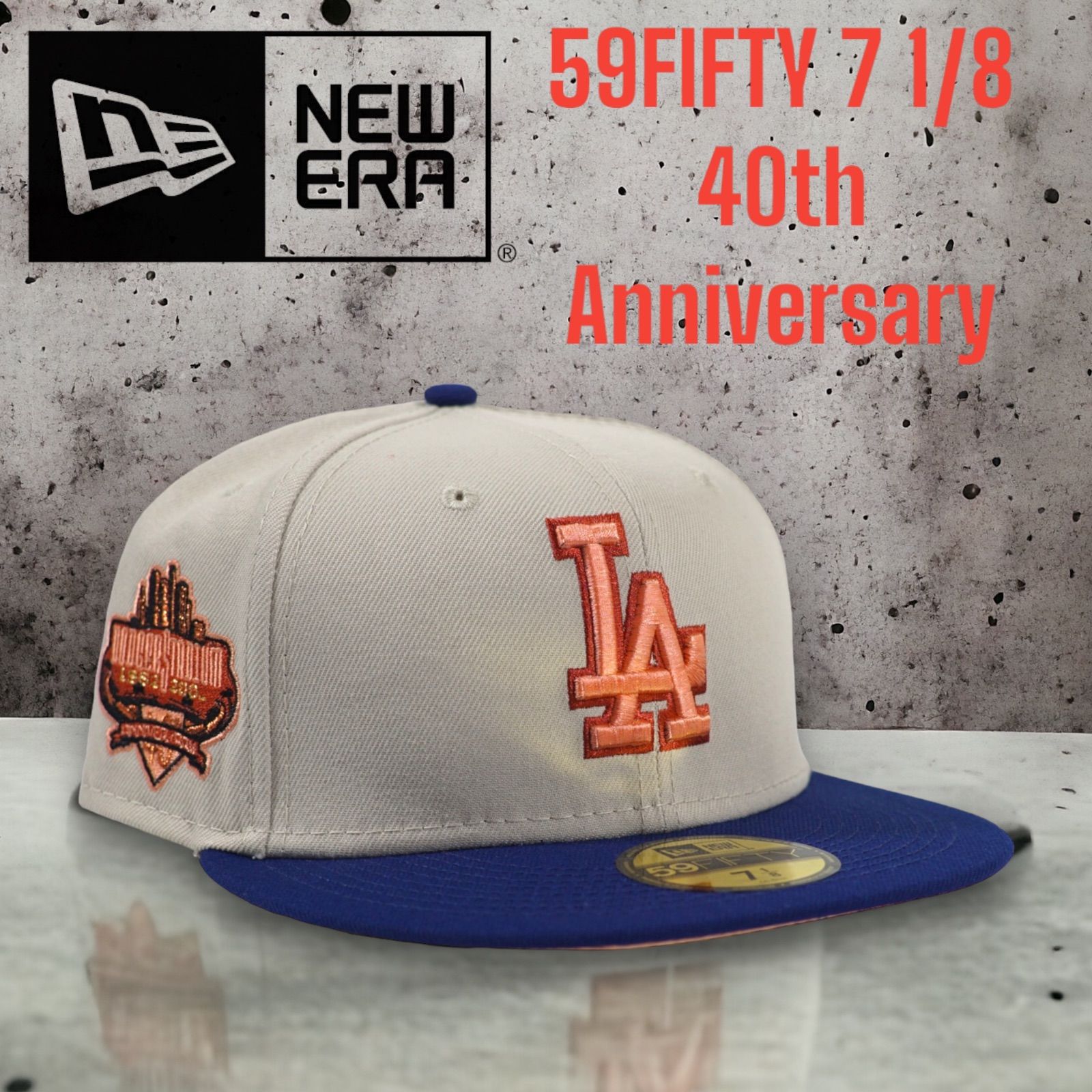 ◇日本未発売◇NEW ERA 59FIFTY Los Angeles Dodgers Stadium 40th