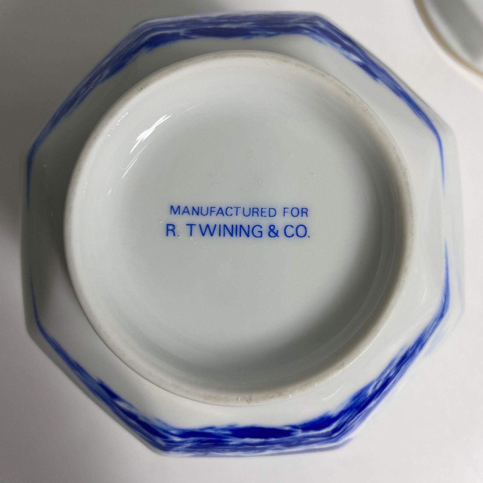 トワイニング R. Twining & Co. 紅茶 茶葉入れ 英国製 陶器 