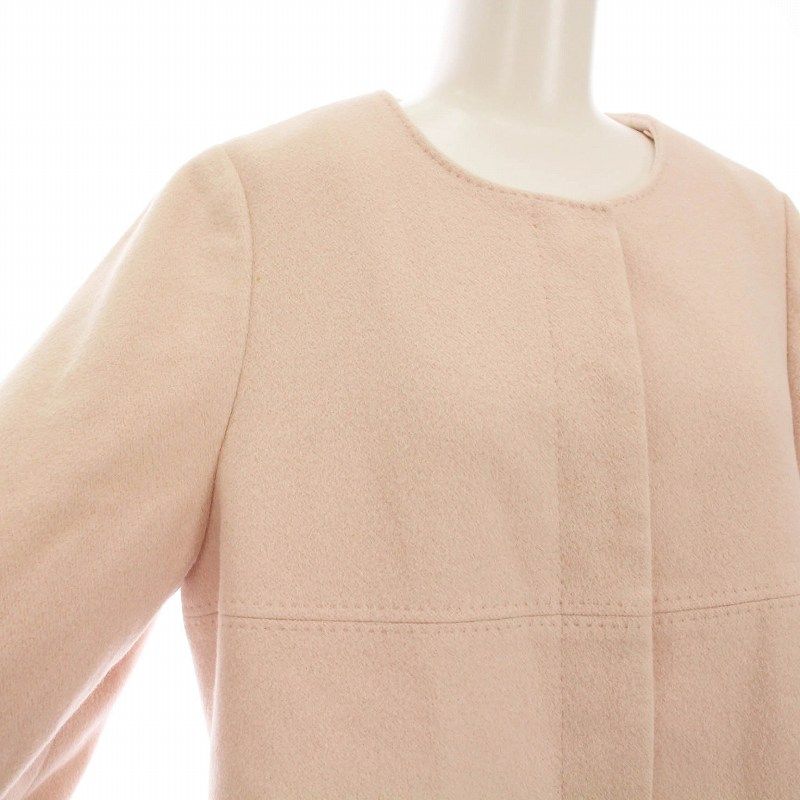 エムズグレイシー M'S GRACY ロングコート アンゴラ混 アウター