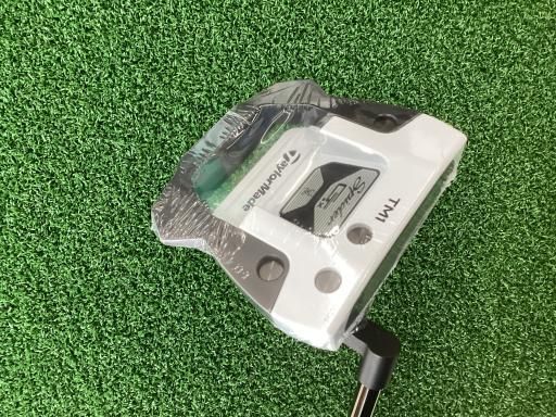  テーラーメイド Spider GTx TRUSS WHITE TM1 34インチ パター PT スチール (フレックスその他) メンズ 男性用 右利き 右用 Aランク ゴルフクラブ
