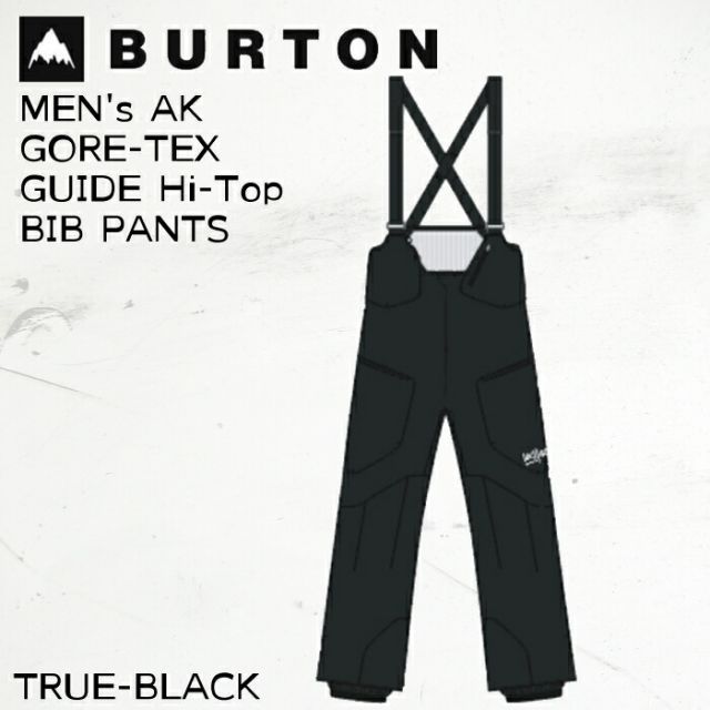 Burton メンズ リザーブ 2L ストレッチパンツ トゥルーブラック L