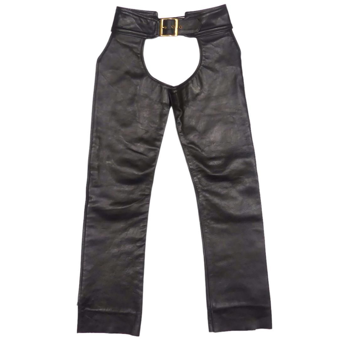 VANSON バンソン レザーパンツ バイク 本革 チャップス X7371