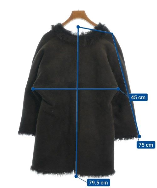 Cinquanta ムートンコート レディース 【古着】【中古】【送料無料  