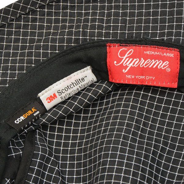 Supreme　シュプリーム　2018AW　Reflective Ripstop Low Crusher　総柄ハット　8054000176366