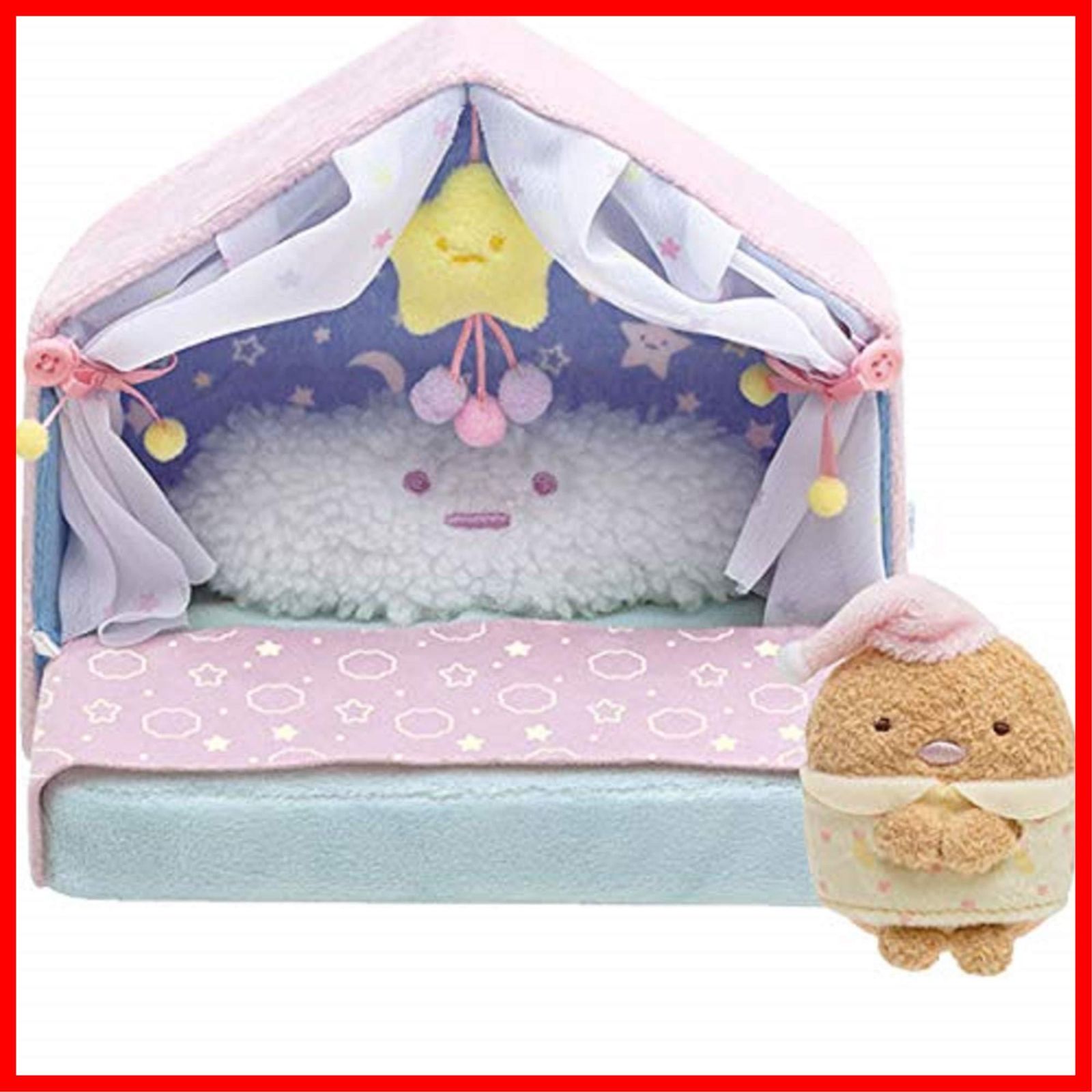 【人気商品】【新着商品】すみっコハウスベッド サイズ:約 すみっコぐらし 高さ15x幅17x奥行12cm サンエックス(San-X) MY39601