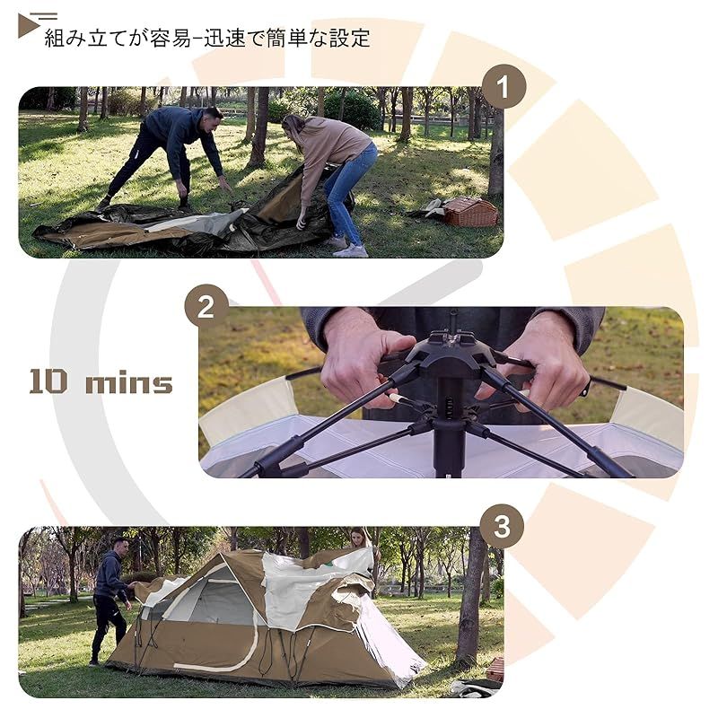 二重層 設営簡単