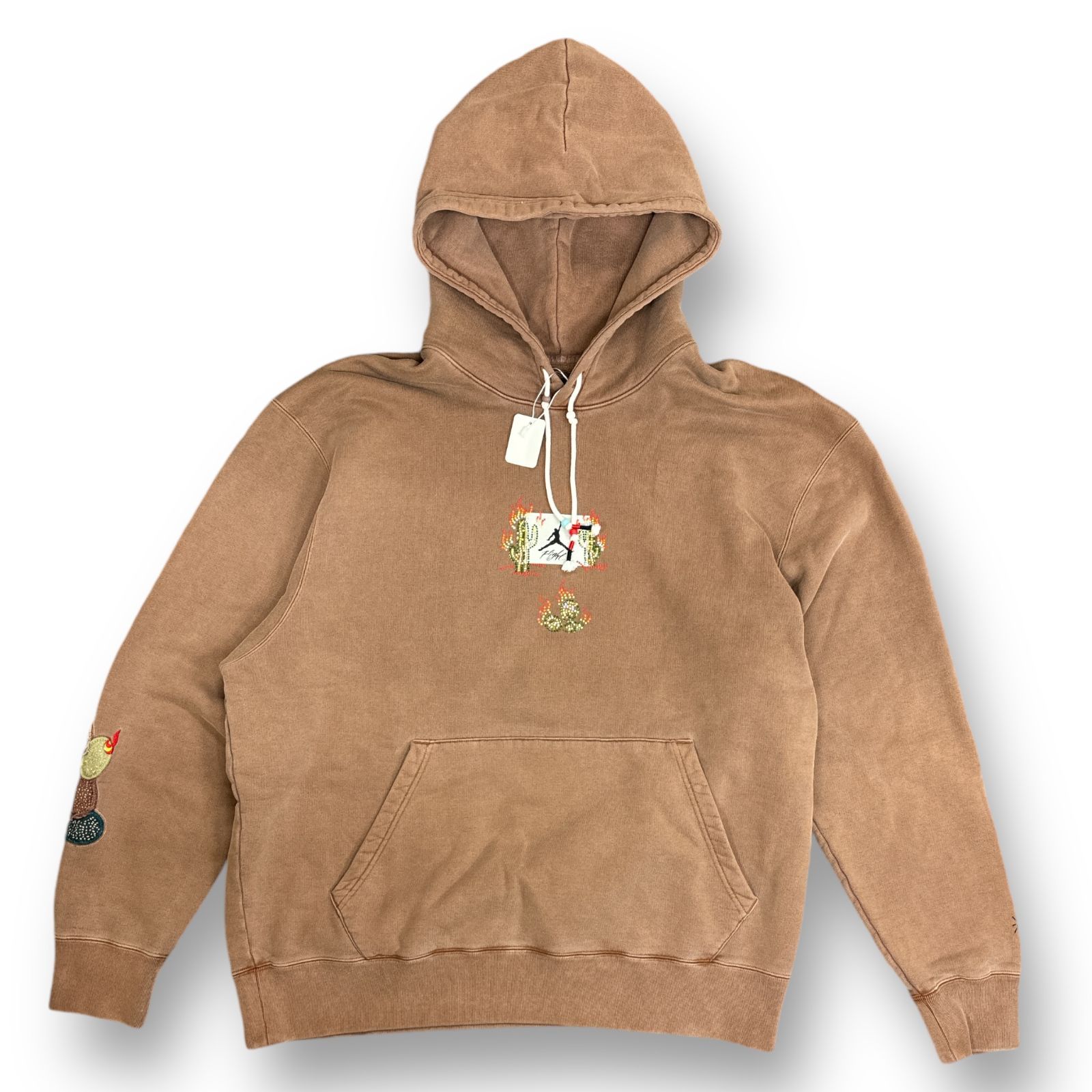 未使用 NIKE JORDAN BRAND × Travis Scott M J TS HOODIE ARCHAEO BROWN アルケオフーディー パーカー  トラヴィススコット ナイキ エアジョーダン コラボ DO4093 XXL 75949A4 - メルカリ