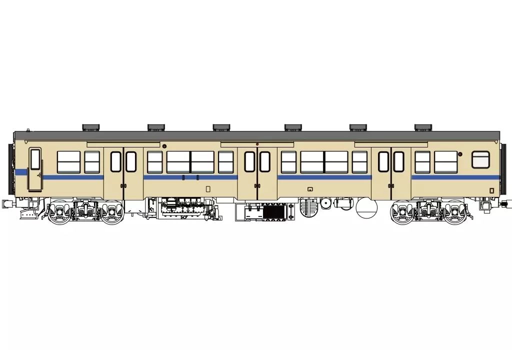 鉄道模型 HOゲージ 1|80 国鉄キハ35寒地向相模線色動力付 TW-K35-500C-M