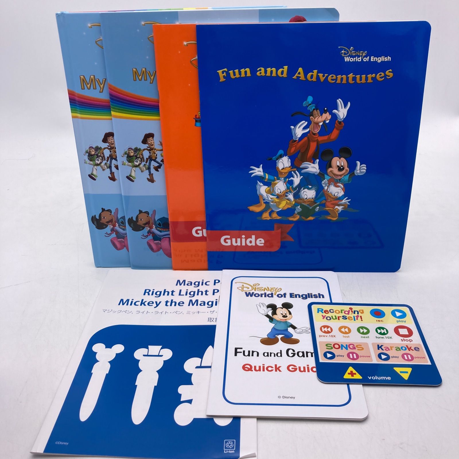 ミッキーマジックペンセット＆アドベンチャー ディズニー英語システム 804423 STEELWINDOWSANDDOORS_COM