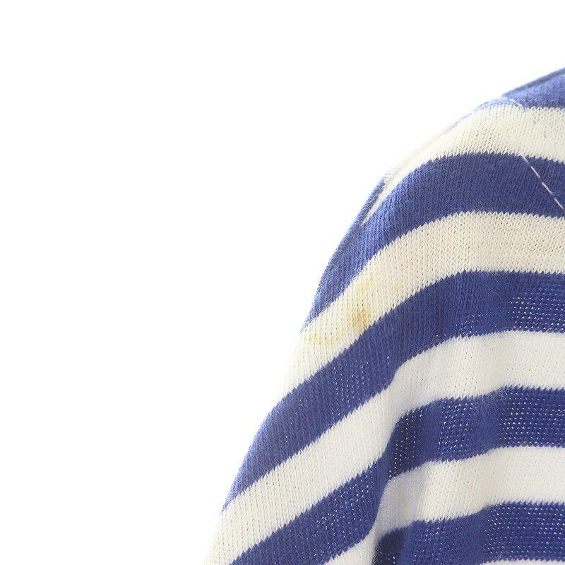 マディソンブルー MADISONBLUE ワッペン付き ボートネック