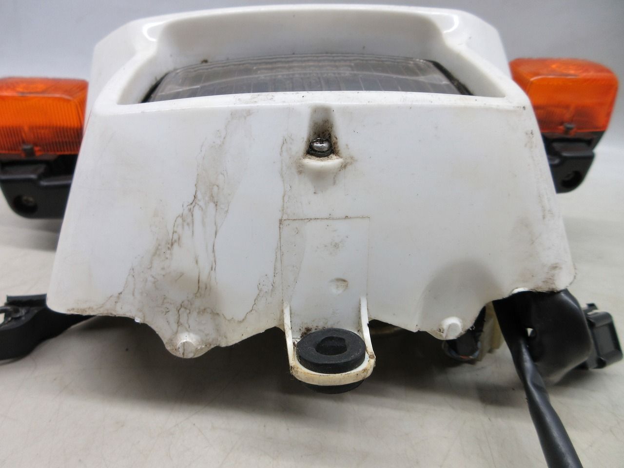 【美中古品】NIKE ジョーダンADC4 27.5cm グレー ヘッドライト/スピードメーター/フロントウインカー左右 TLM220R