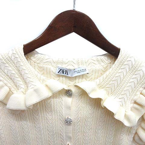 ZARA カーディガン 美品 ZARA タイガーオーバーサイズニットカーディガンの通販 by