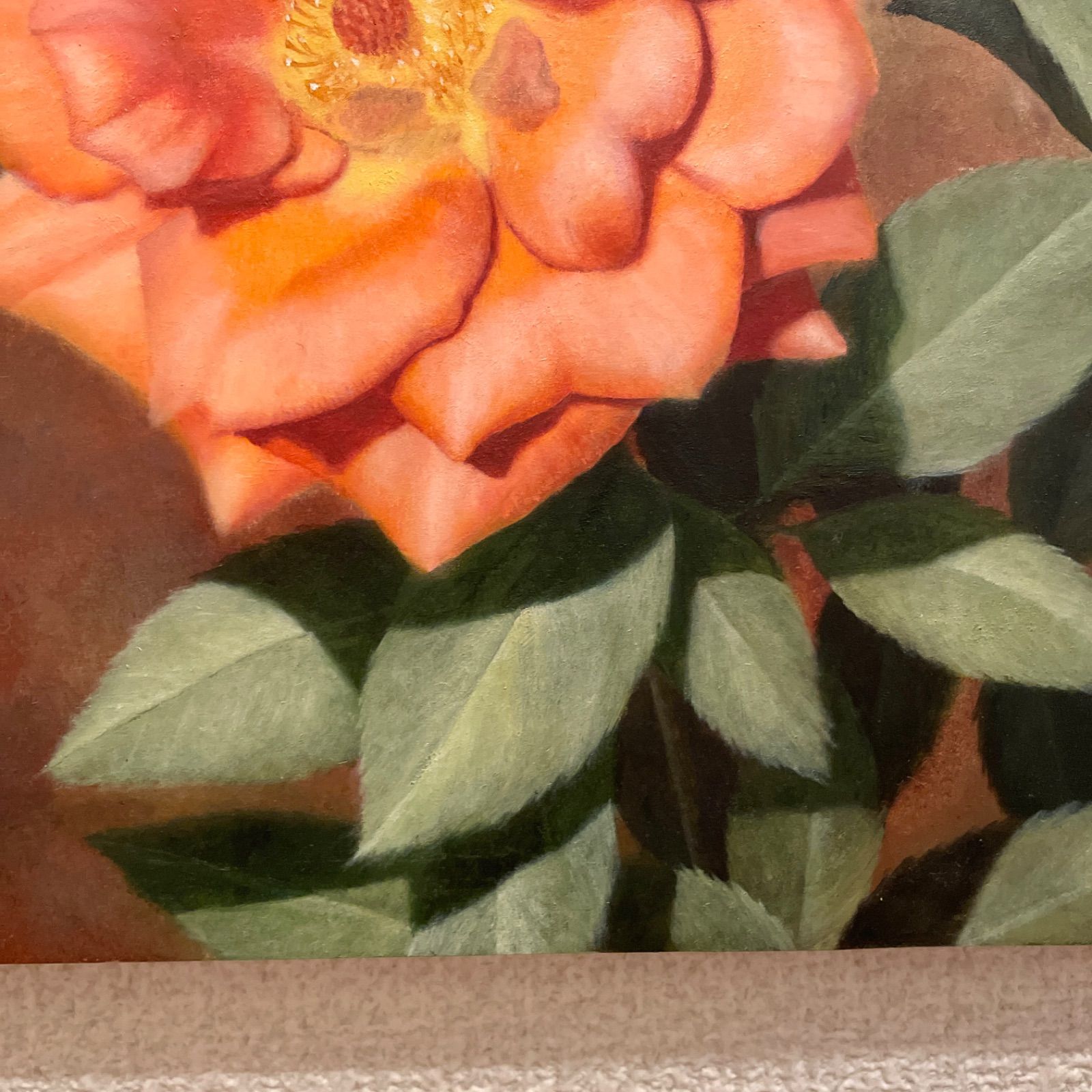 ★一点もの ★油絵 肉筆 ★omiのオリジナル作品 ★「薔薇」★F4号 Amazon.co.jp: 一点もの 油絵 肉筆 omiのオリジナル作品 薔薇F4