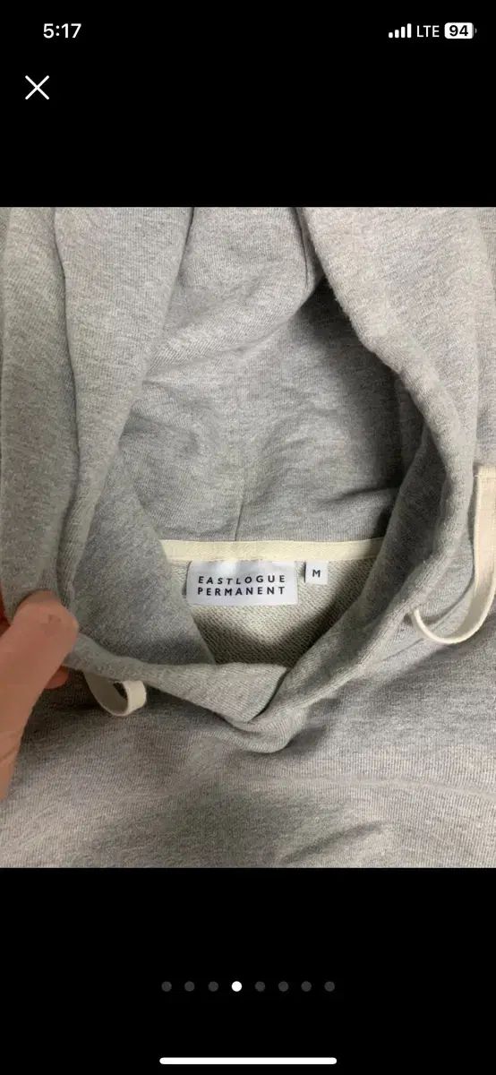 イーストローグ パーマネント フーディー スウェットパンツ セットアップ M