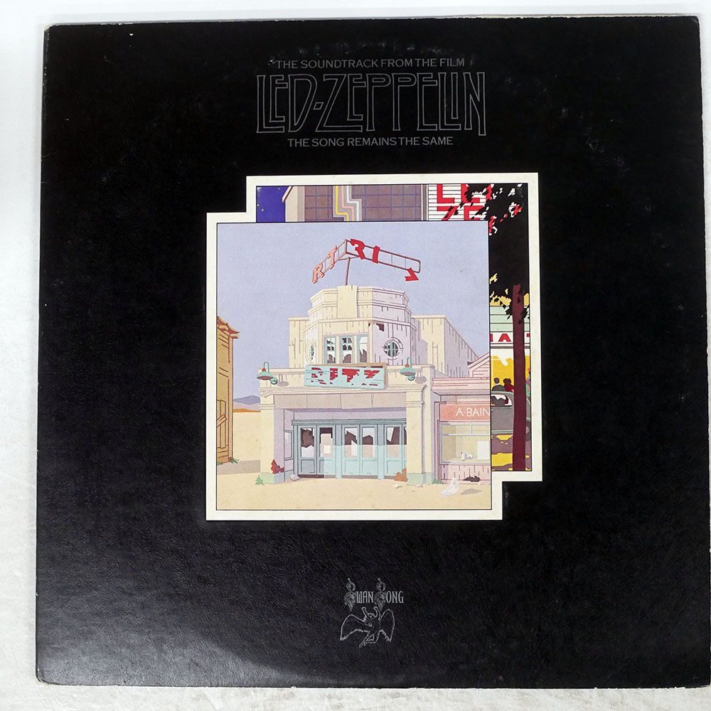 国内盤 LED ZEPPELIN/SONG REMAINS THE SAME/SWAN SONG P5544 LP