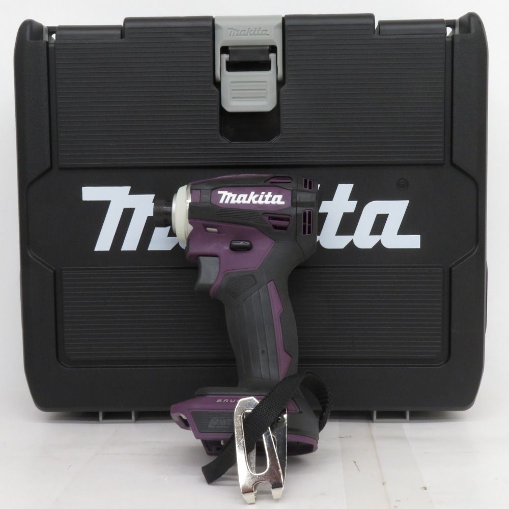 マキタ 18V 充電インパクトTD172D紫ケース付新品