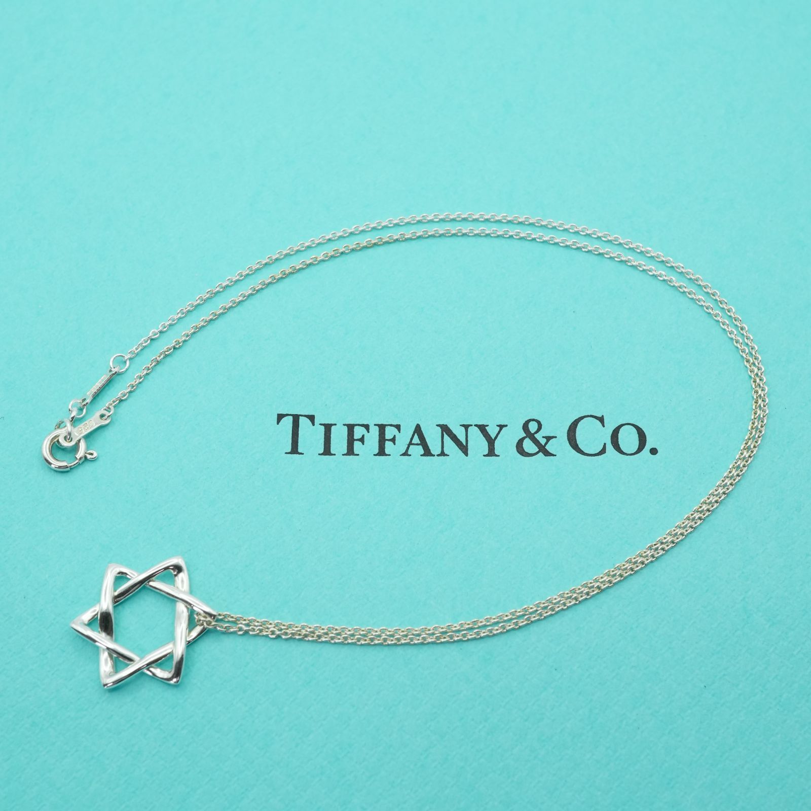 ティファニー スターオブダビデ ネックレス シルバー 六芒星 TIFFANY&Co. ティファニー Tiffany & Co. ネックレス スターオブ