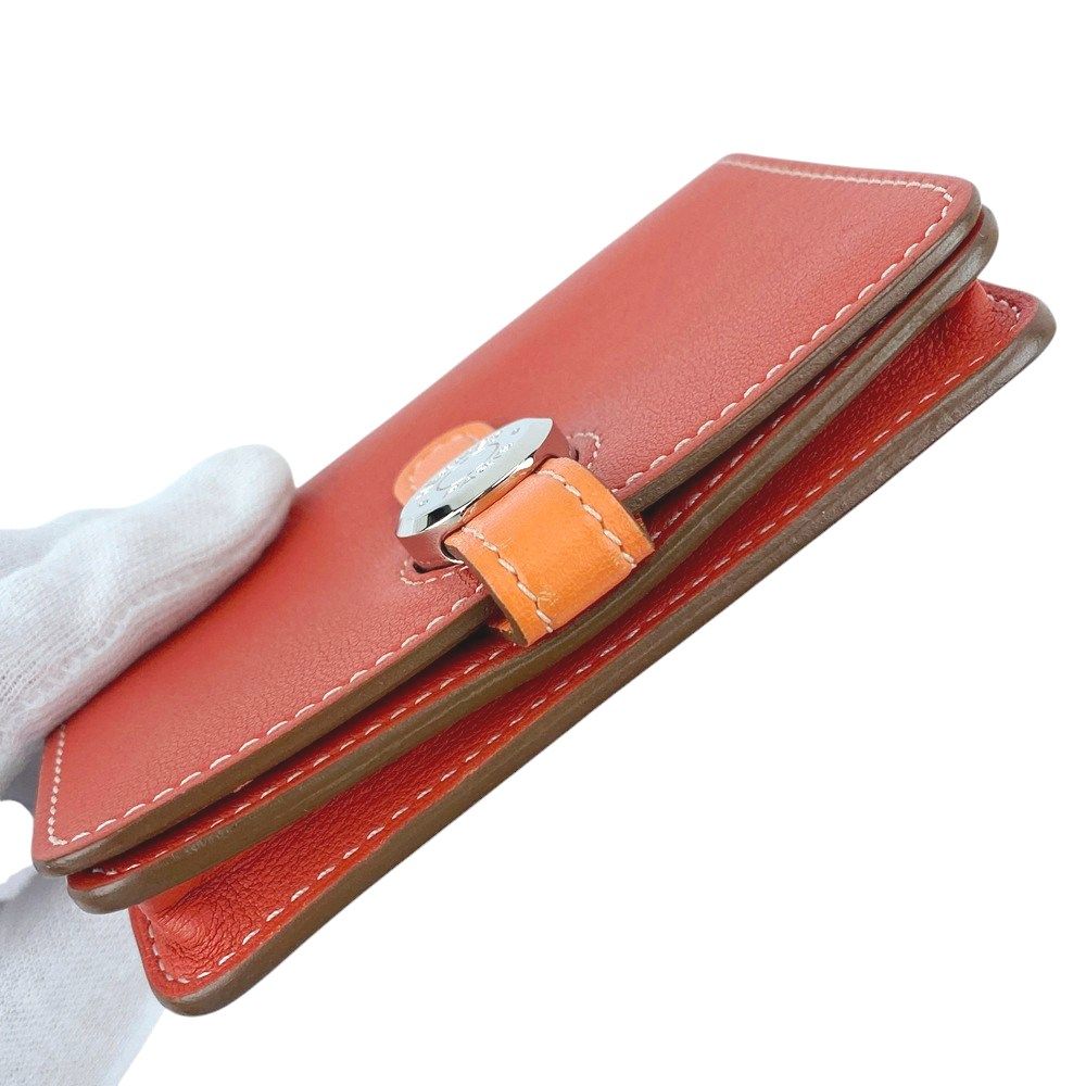 □美品□ エルメス ドゴン カードケース 名刺入れ ビジネス スイフト  