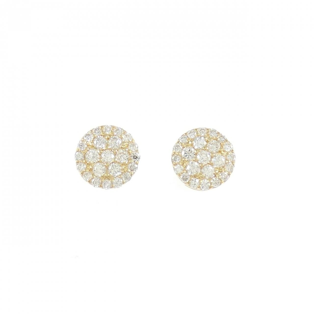 リメイク】K18YG ダイヤモンド ピアス 0.30CT K18ダイヤモンドピアス