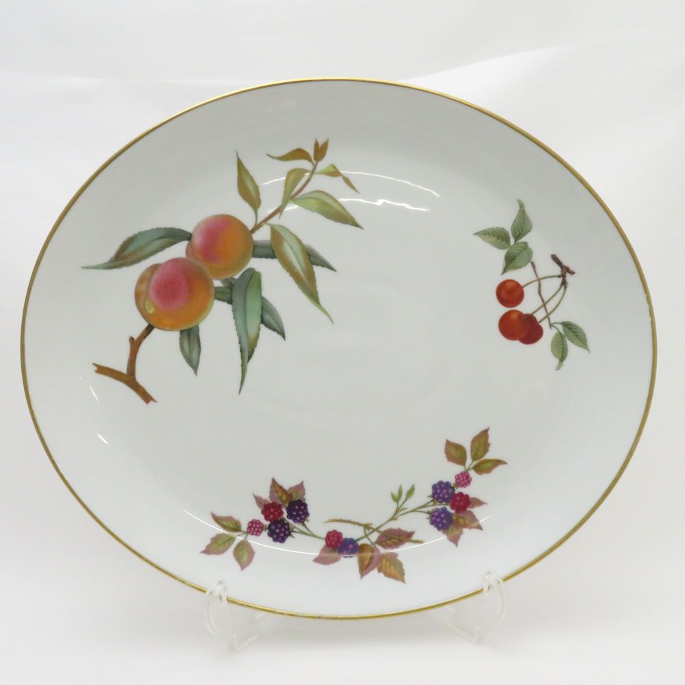 ロイヤルウースター 皿 2枚セット ROYAL WORCESTER ロイヤルウースター イヴシャム プレート 3枚